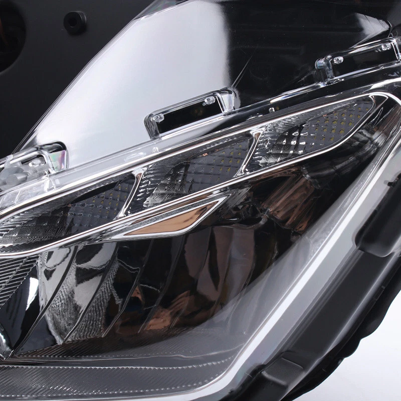 Conjunto de faros LED para motocicleta Yamaha FJ09 Tracer900 2015 2016 2017 Foto 3 de 4