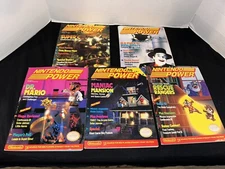 5 Game players Nintendo guide magazines