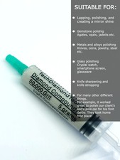 Diamond Polishing Paste 50,000 Grit 0-0.5 Micron L 10 Concentration, 5 Grams