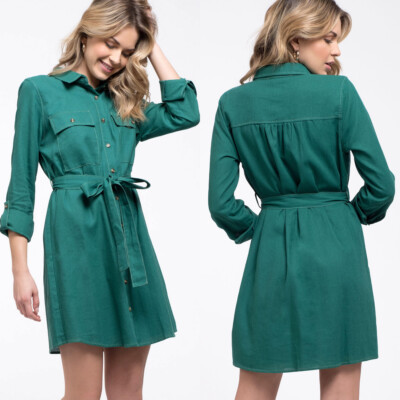 blu pepper green dress Blu Pepper Button Back Short Sleeve Midi Dress in Light Olive at Nordstrom Rack, Size Small
