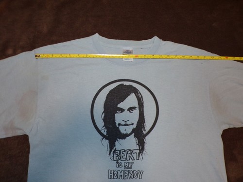 VINTAGE ORIGINAL Y2K THE USED 2003 BERT IS MY HOMEBOY SHIRT DELTA LARGE TEE - Picture 3 of 24