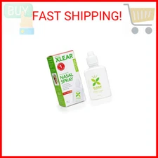 Xlear Nasal Spray, Natural Saline Nasal Spray with Xylitol, Nose Moisturizer for