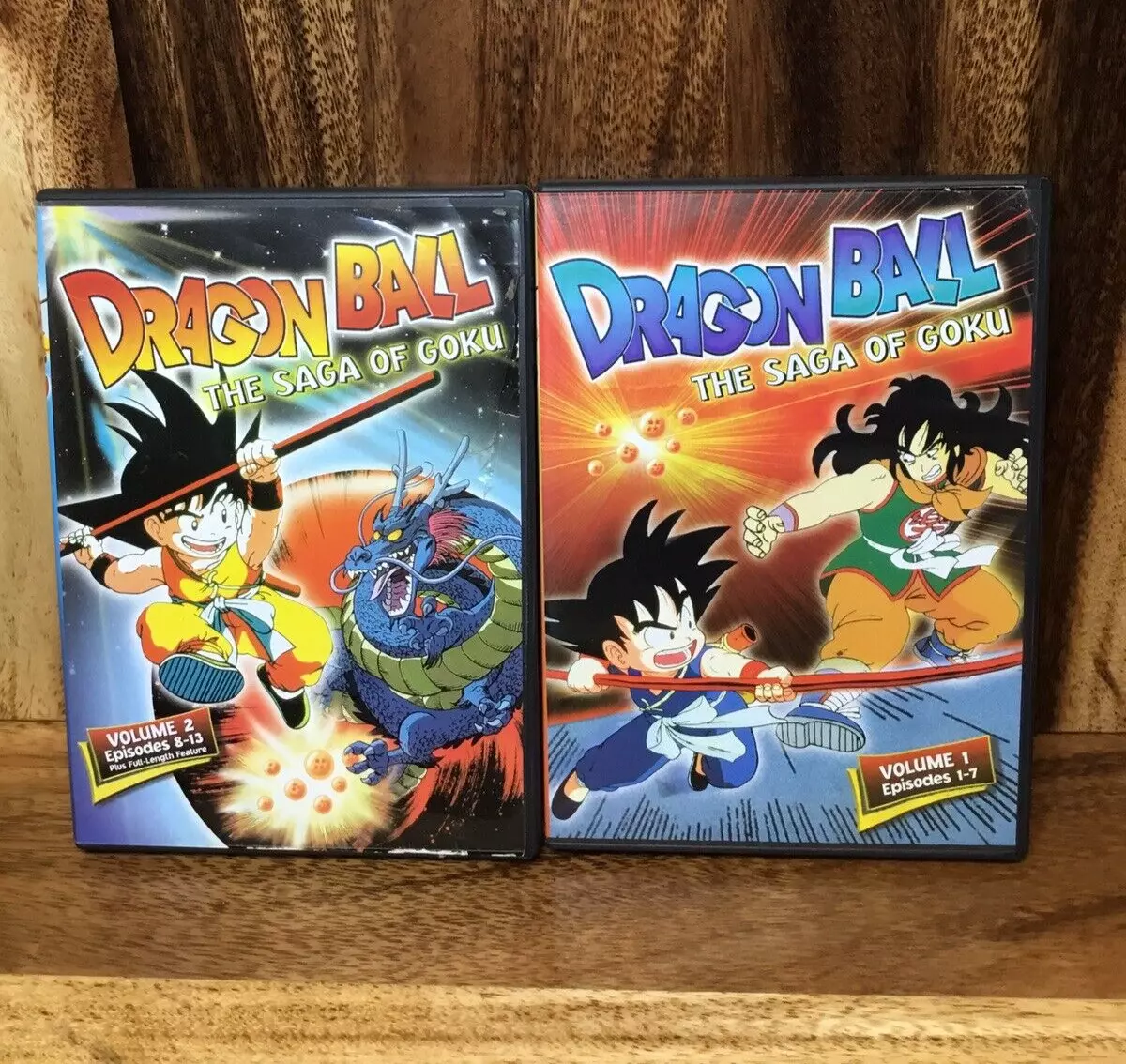 DVD - Dragon Ball Saga of Goku Eps 1-13 Plus Feature Film - Great Condition