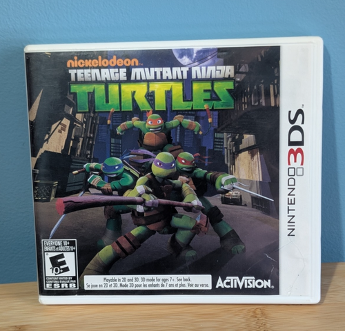 Teenage Mutant Ninja Turtles (2013, 3DS) Nintendo 3DS Nickelodeon Activision