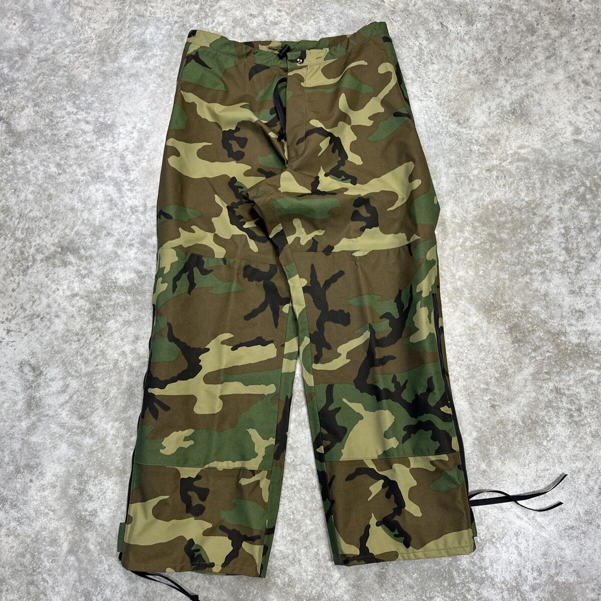 パンツ 90s gore-tex hunter camo nylon pants Military Cold Weather Camouflage Trousers Pants Gore-Tex
