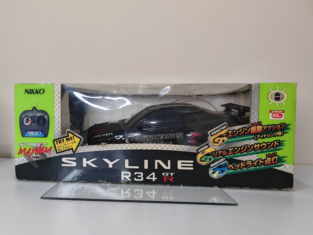 Rare Limited Black Nikko Nissan Skyline GT-R R34 Street Rare Limited Black Nikko Nissan Skyline GT-R R34 Street