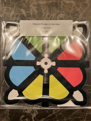 New Order - People On The High Line - UK Limited Shaped 7'' Pic Disc