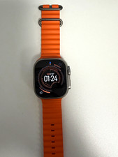 Apple Watch Ultra 49mm Silver Titanium GPS 32GB Fully working BH: 90% Excellent