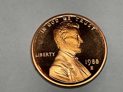 1988 S Lincoln Cent Gem Proof #1