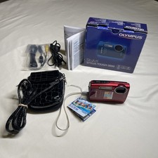 OLYMPUS TOUGH-3000 12MP Digital Camera Waterproof Excellent works