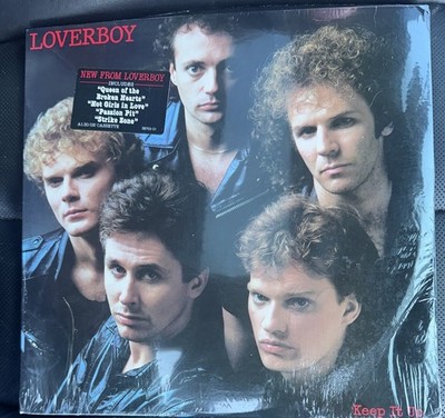 FACTORY SEALED LOVERBOY - Keep It Up - Original Press Vinyl LP Vintage 1983 NEW!
