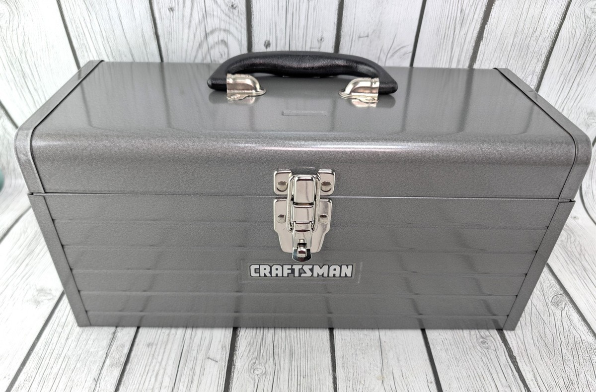 Vintage Craftsman Steel Tool Box 16
