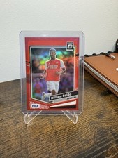 Panini Donruss FIFA Optic William Saliba Arsenal #73 Red Prizm /299 Soccer