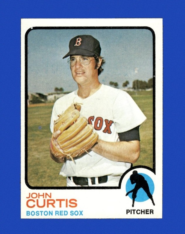 1973 Topps Set-Break #143 John Curtis NR-MINT *GMCARDS*
