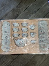 tea set floral vintage for kids