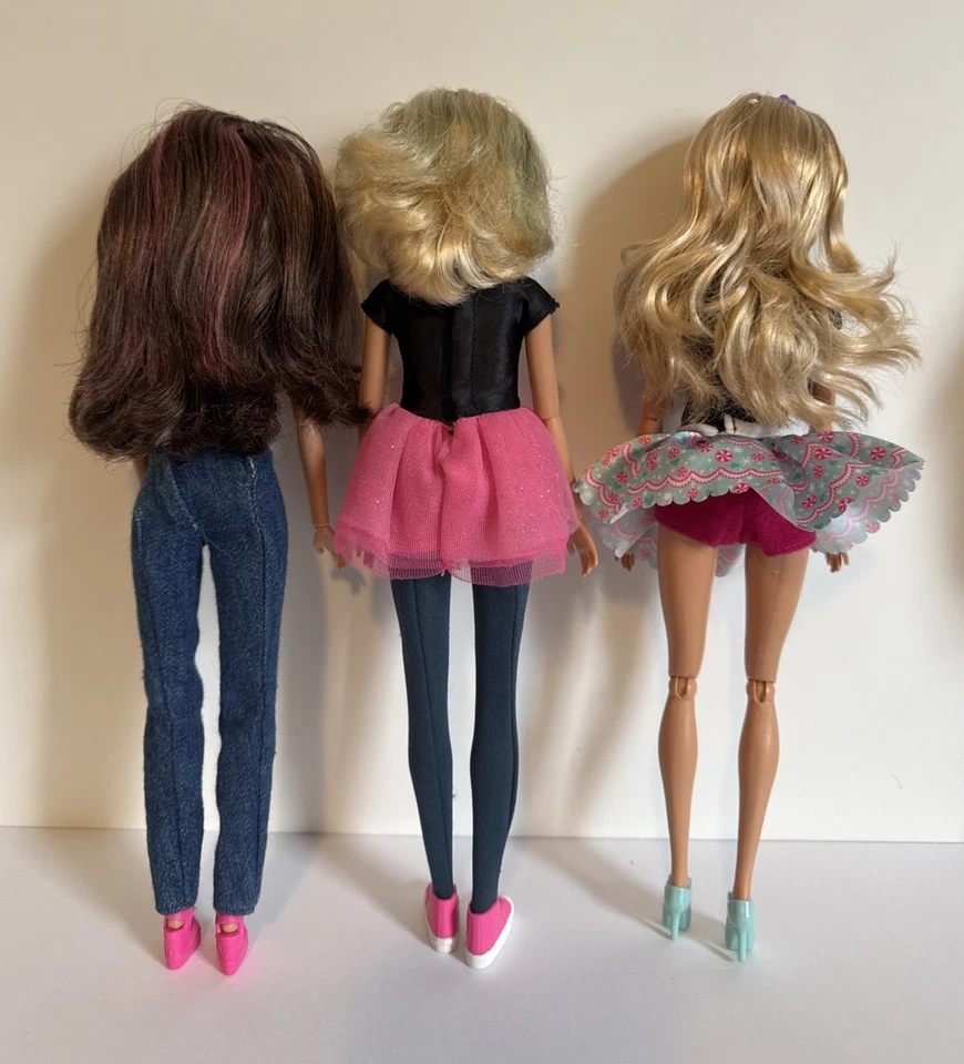Barbie Fashionistas Intercambio Estilos Lote de 3 Muñecas Muñecas Articuladas Foto 2 de 3