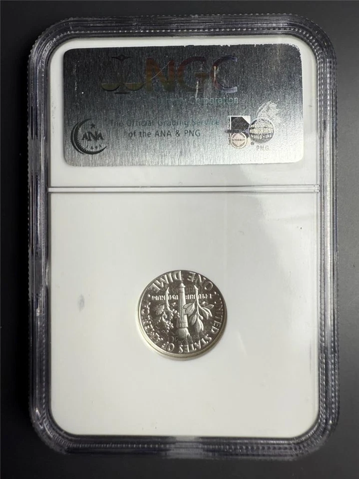 1964 10C Roosevelt Dime PF69 ULTRA CAMEO UCAM DCAM SILVER Proof NGC SKU 3883 - Image 2 of 2