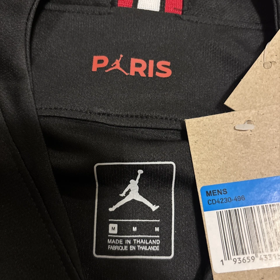 Paris Saint Germain Mbappe 球衣 全新 m Air Jordan 长袖 Fly Emirates #7 — 第 4/4 张图片