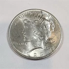 1923 Peace Dollar $1 Silver Coin Circulated Business Strike Uncertified