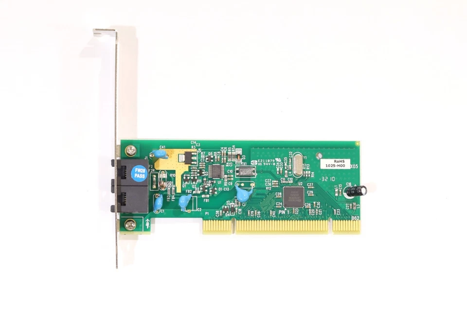 TRENDnet 56k High Speed Internal PCIe Data/FaxVoice/Modem Card P/N: TFM-PCIV92A - Image 3 of 4