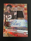 Shedeur Sanders 2025 Panini Phoenix RC Rookie Phenom Patch Auto #54/199 Browns