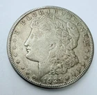 1921 S  $1 Morgan Silver Dollar 90% Silver, Extra Fine Condition Free Ship #1608