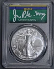 2025 $1 SILVER EAGLE UNC Jane Plank Signed CELEBRITY MINT PCGS Gem BU A7346