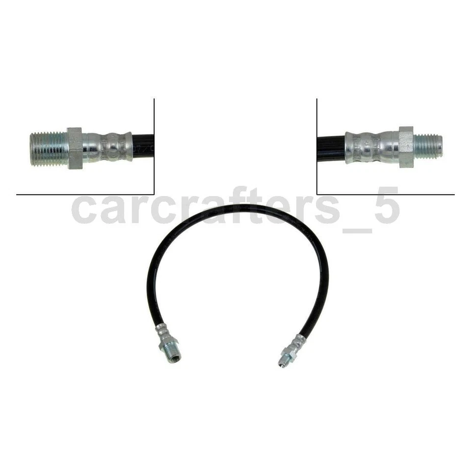 4 Front Rear Brake Hydraulic Hose For 1957 Dodge W100 Pickup W200 Pickup 5.1L Foto 3 de 4