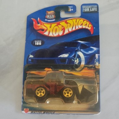 Hot Wheels Highway 35 Nerve Hammer 1:64 Diecast Car Black/Red/Gold 2003