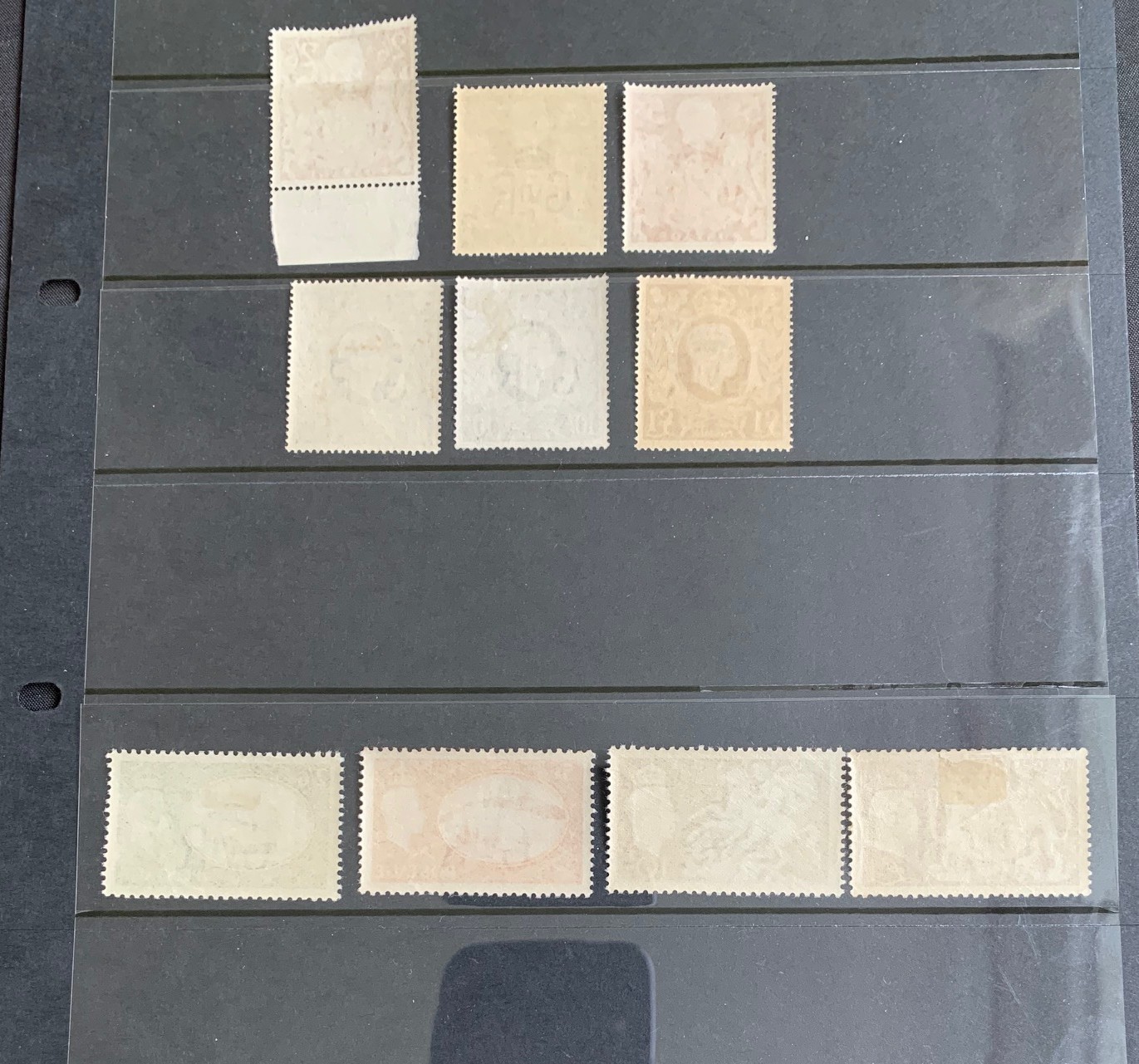 GB GEORGE VI MINT STAMPS 1939-48 SET OF 6 + 1951 FESTIVALS SET OF 4