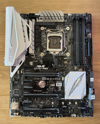 ASUS Z170-PRO ATX Gaming Mainboard - LGA1151 Intel 6th 7th Gen Support DDR4