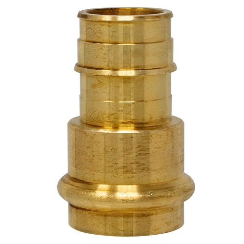 Prasa mosiężna 3/4" PEX A Expansion x P Adapter, kompatybilny z ProPress [10-pak] - Zdjęcie 3 z 4