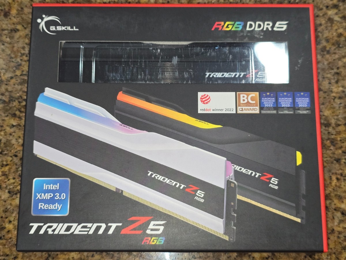 ✓NEW✓ G.SKILL Trident Z5 RGB 32GB (2 x 16GB) 7200 MT/s DDR5