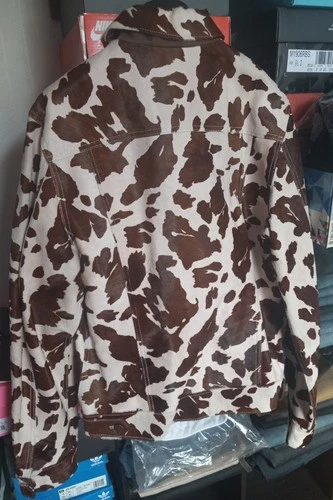 Monfrere Dean Cowhide Retail $1,398 Size Small Zara Todd Snyder J Crew RL image 9