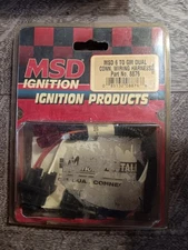 MSD Ignitions 8876 MSD6 to GM Dual Connector Coil Adapter Wiring Harness
