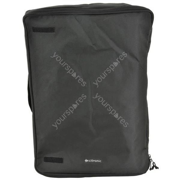 Citronic 12" Padded Speaker Carry Case - Black