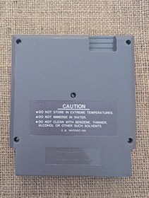 Capcom, Section Z, NES Cartridge With Dust Cover