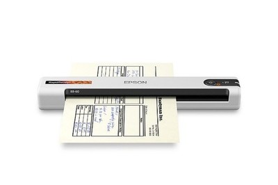 Rapid Receipt RR-60 Portable Scanner (White) AND Aproca Travel Case (Black)