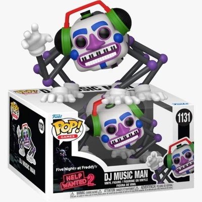 Funko Pop ! Games Fnaf Help Wanted 2 - (1131) DJ Music Man Figure 9cm