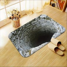 Muti-Design 3D Rugs Optical Illusion, Get Scared, Rug That Looks Like a Hole