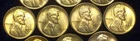 (4) 1940-D BU - LINCOLN WHEAT CENT - WITH ISSUES - NICE DETAILS - SEE PICS!