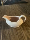 Vtg Fiesta Fiestaware Homer Laughlin Apricot Pink Peony Peach Gravy Boat