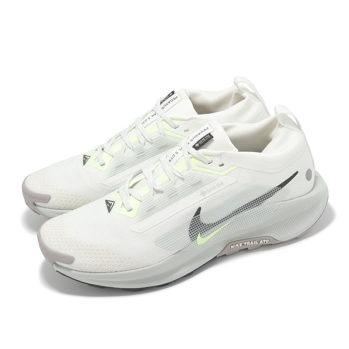 Nike Pegasus Trail GTX Gore-Tex White Sequoia Men Trail Running