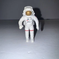 Vintage NASA Astronaut 2.8" PVC Mini Figure 1998 APII Cake Topper Used Spaceman 