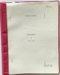 Lotto di 3 contorni storia originali Star Trek da collezione serie originali