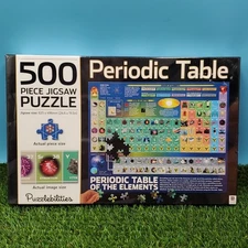 Periodic Table of Elements Jigsaw Puzzle 500 Piece Puzzlebilities (NEW)