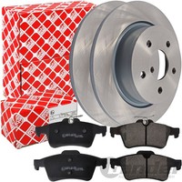 Febi Bremsscheiben 278Mm+ BelÄGe Hinten Passend FüR Ford Tourneo Transit Connect