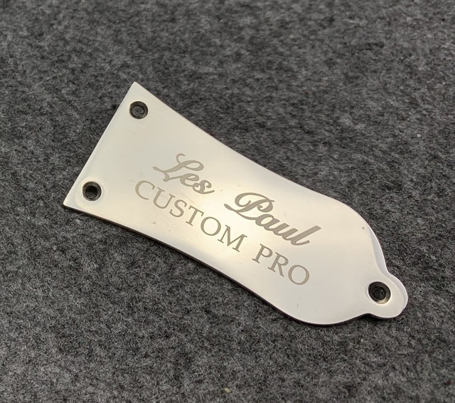 Epiphone Les Paul Standard Metal Guitar Truss Rod Cover Made In Korea