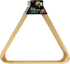 Viper Billiard/Pool Table Accessory: 8-Ball Rack, Hardwood Triangle, Holds St...
