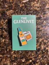 The Glenlivet Scotch Enamel Lapel Hat Pin *BRAND NEW*